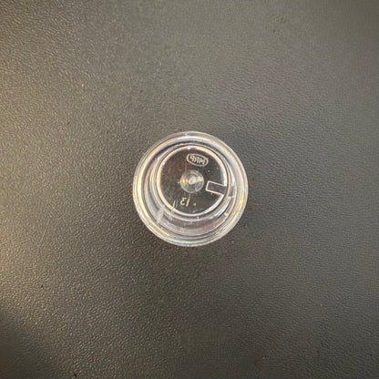 1 oz clear plastic tub with clear plastic screw lid 4 count